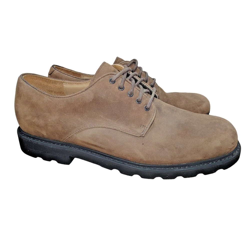 Rockport Men's Brown Waterproof Leather Oxford Shoes Size 13M